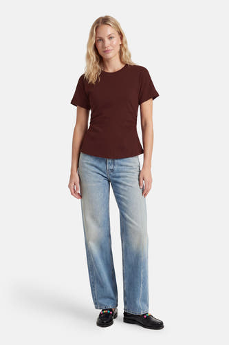 T-shirt - brun