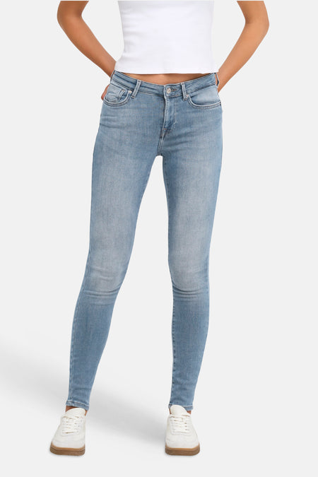POWER PUSH UP - Special Blue Grey Denim