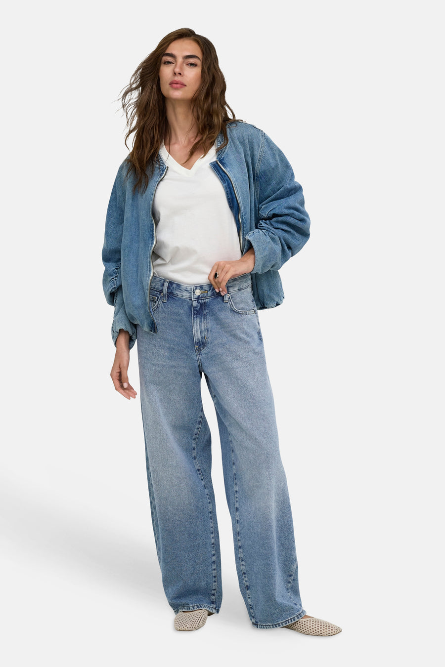 Jeans straight mid blue denim - ONLY®