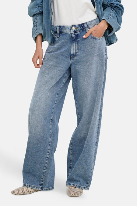 GIORGIA - mid blue denim