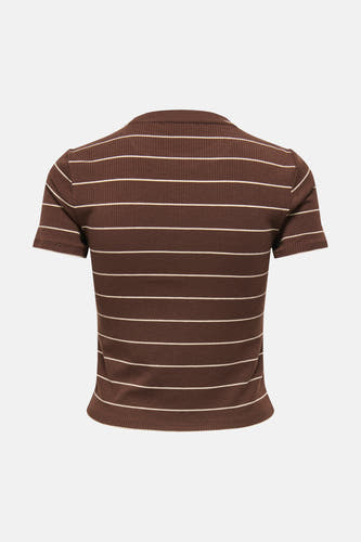 T-shirt à manches courtes - brun