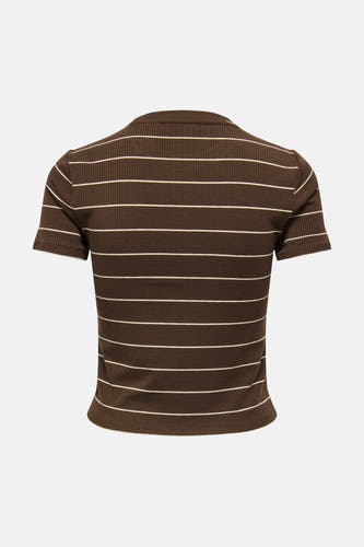 T-shirt à manches courtes - brun