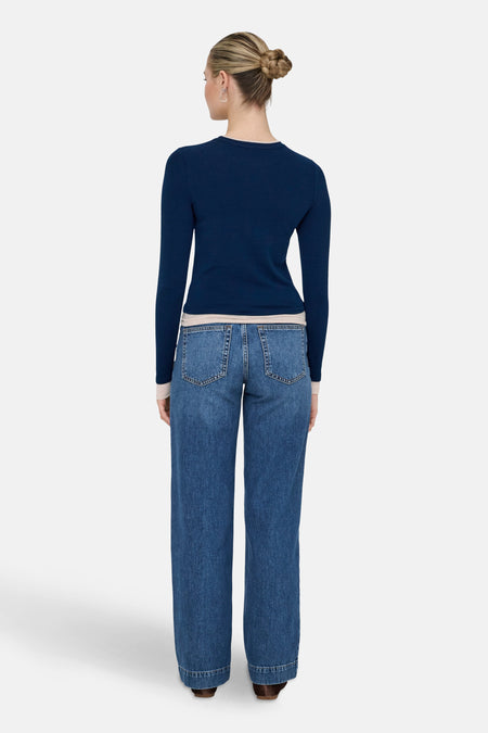 ONLVIRRO L/S DOUBLE TOP CC JRS