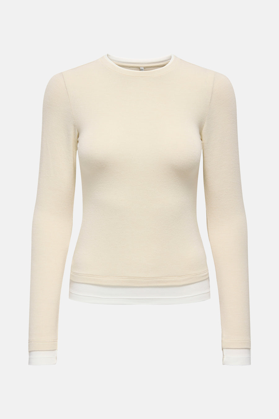 T-shirt à manches longues - écru - ONLY® - 1