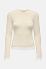 T-shirt à manches longues - écru