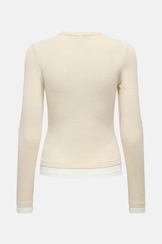 T-shirt à manches longues - écru - ONLY® - 2