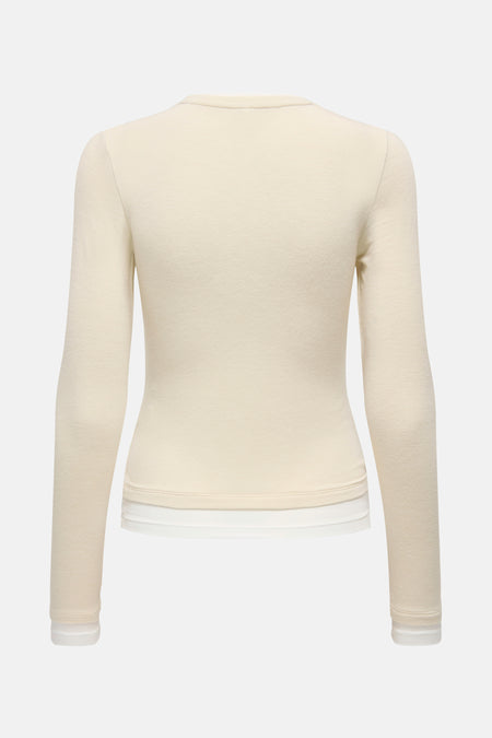 ONLVIRRO L/S DOUBLE TOP CC JRS