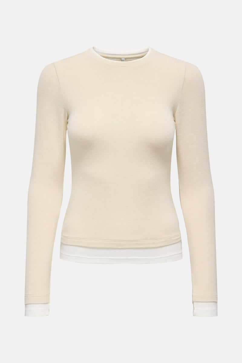 ONLVIRRO L/S DOUBLE TOP CC JRS