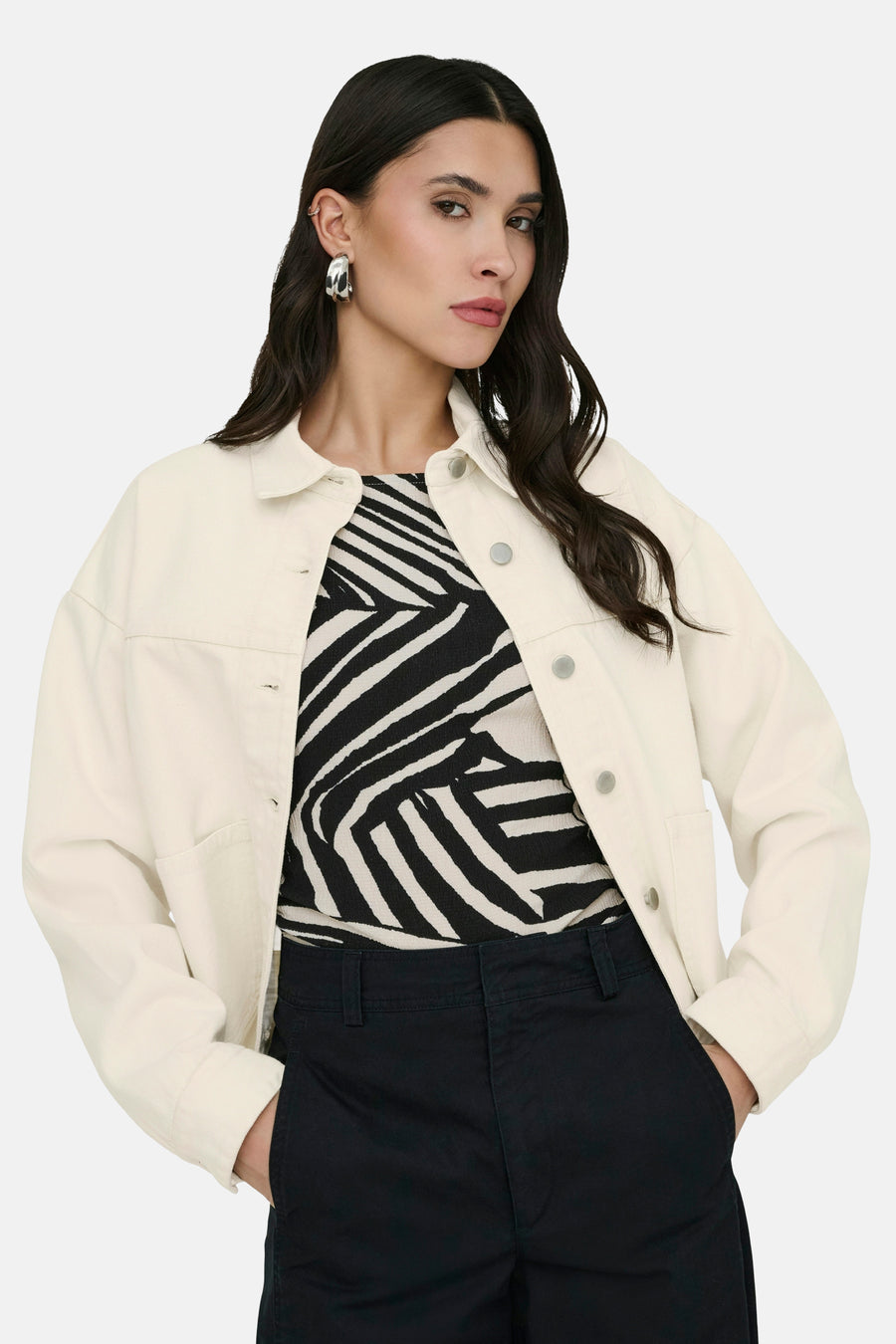 Veste courte Écru - JDY