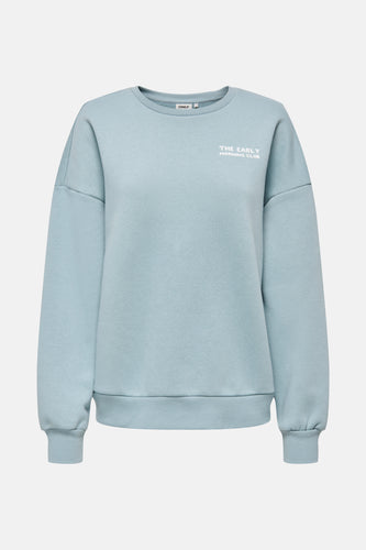 ONLZENJA L/S BOXY FLOCK PRINT CS SWT