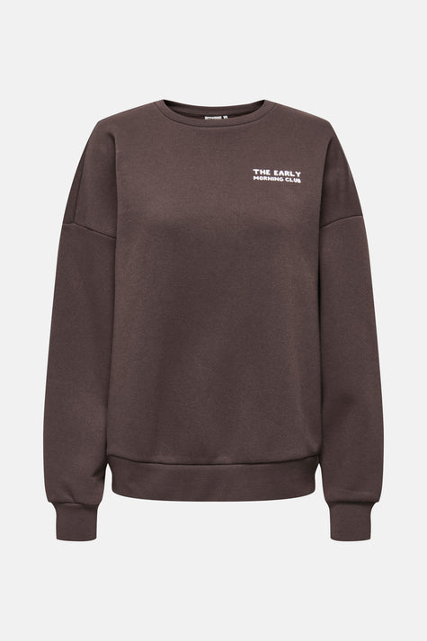 ONLZENJA L/S BOXY FLOCK PRINT CS SWT