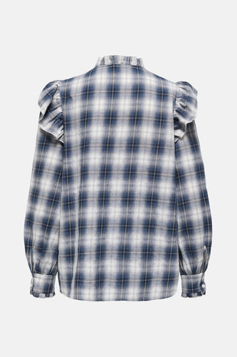 ONLFIGA L/S FLOUNCE TOP WVN