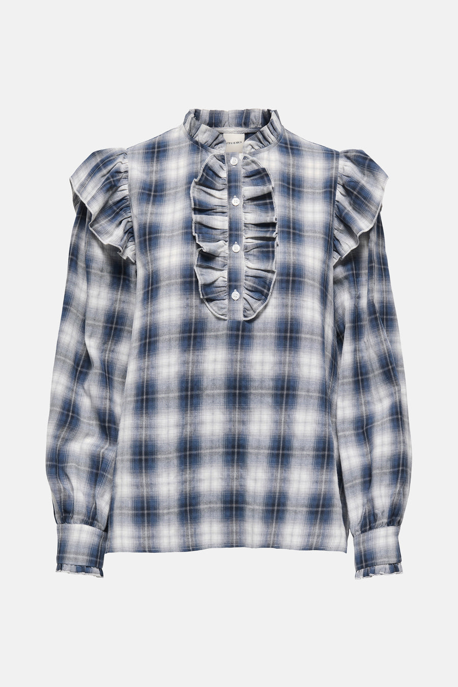 ONLFIGA L/S FLOUNCE TOP WVN