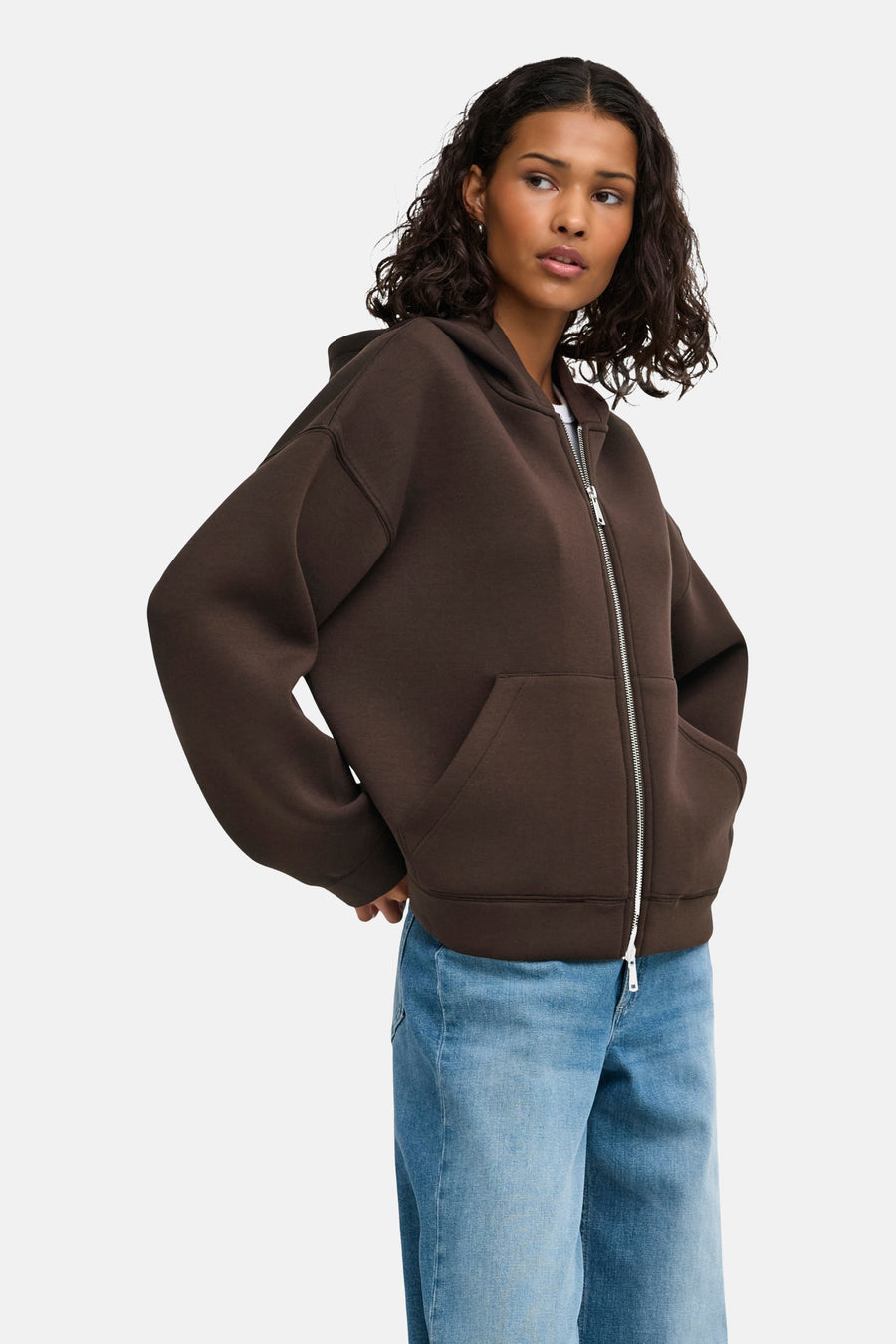 Sweat à capuche brun - JDY