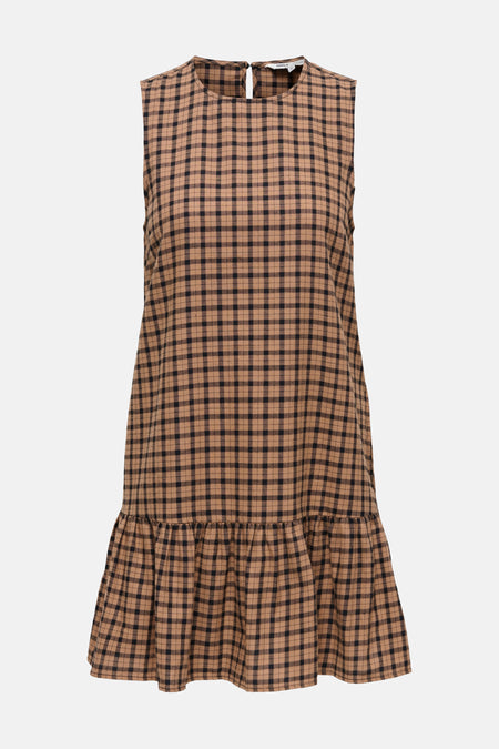 ONLFELICITY SL SHORT CHECK DRESS WVN
