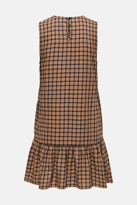 ONLFELICITY SL SHORT CHECK DRESS WVN