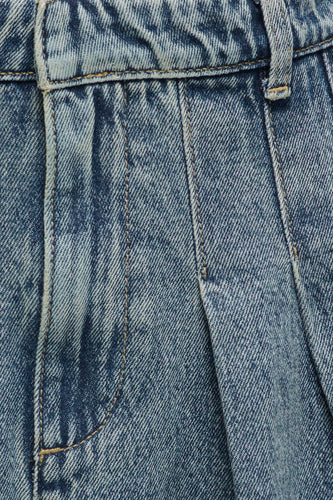 ONLRHODA PLEATED DNM SKIRT CRO