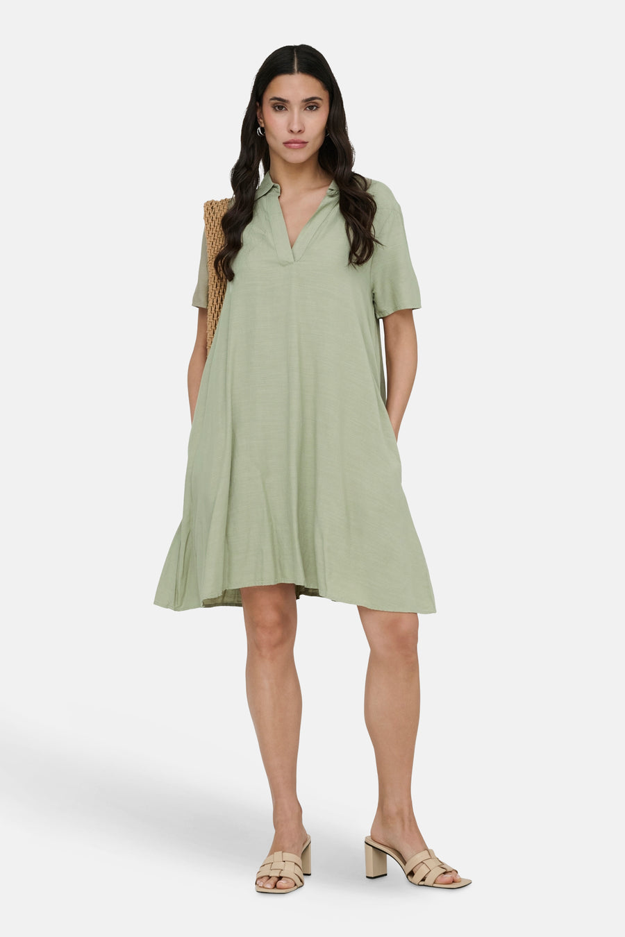 Robes manches courtes vert - JDY