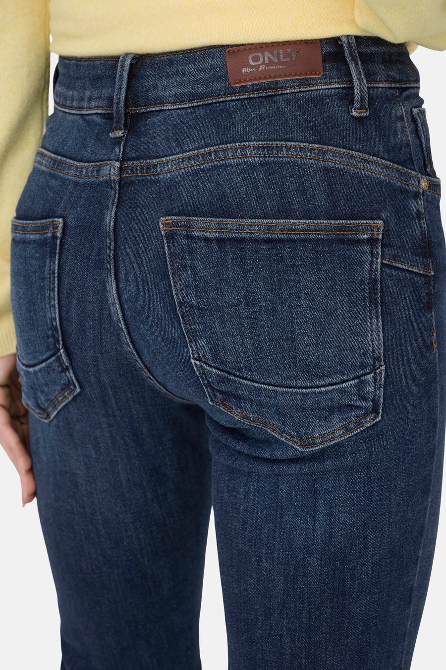POWER FLARED - Dark Blue Denim
