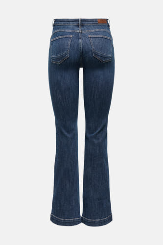 POWER FLARED - Dark Blue Denim