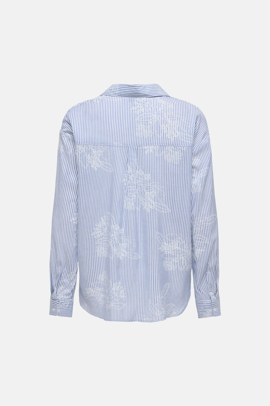 Chemise à manches longues - bleu