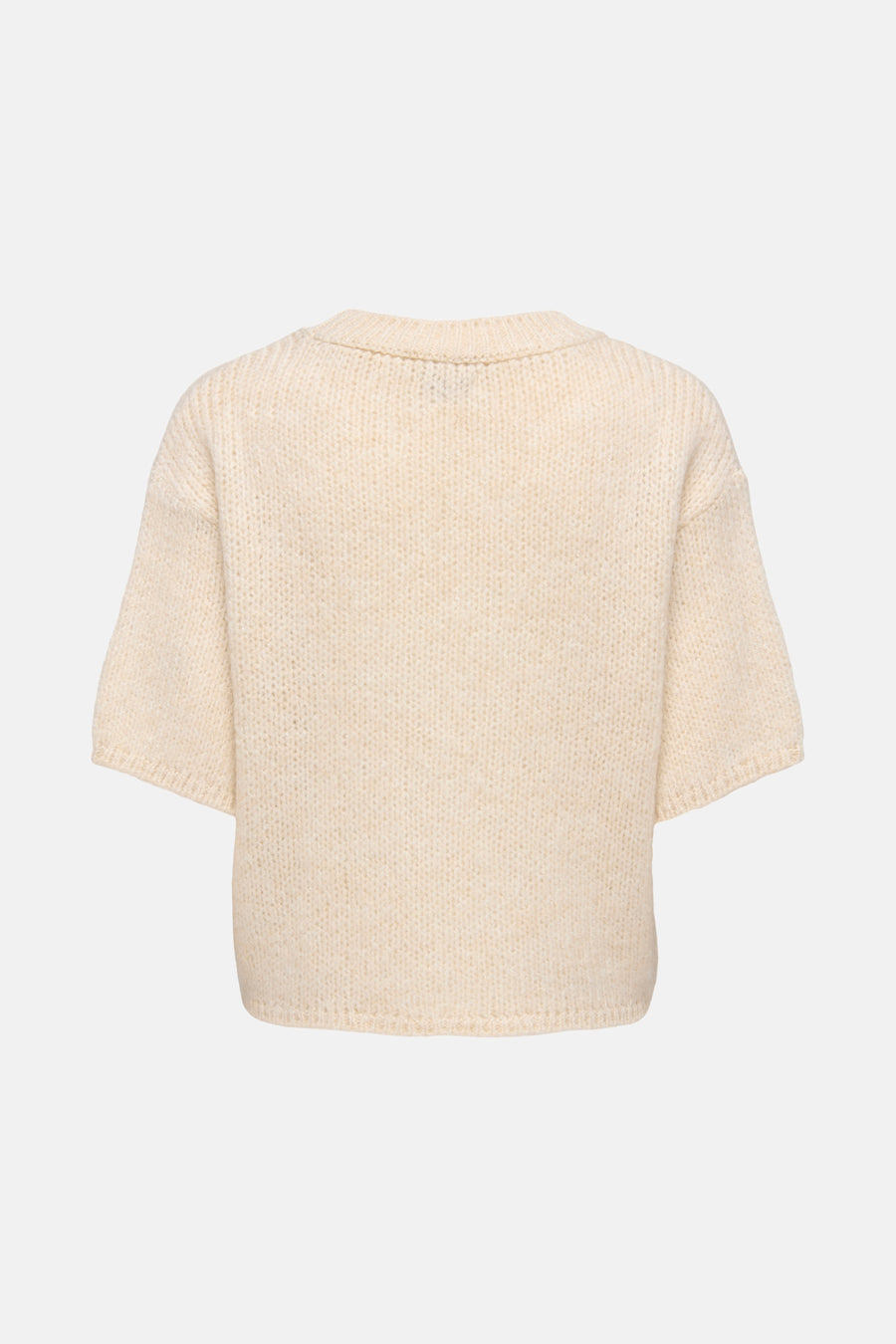 Pull à col rond - écru - JDY