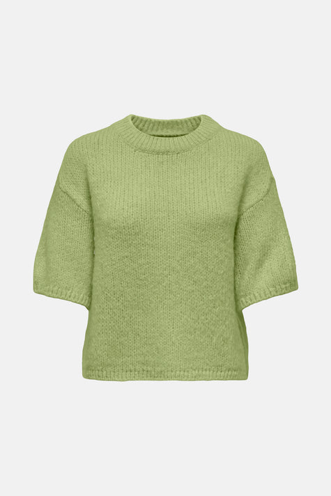 JDYLINEA S/S PULLOVER O-NECK KNT NOOS