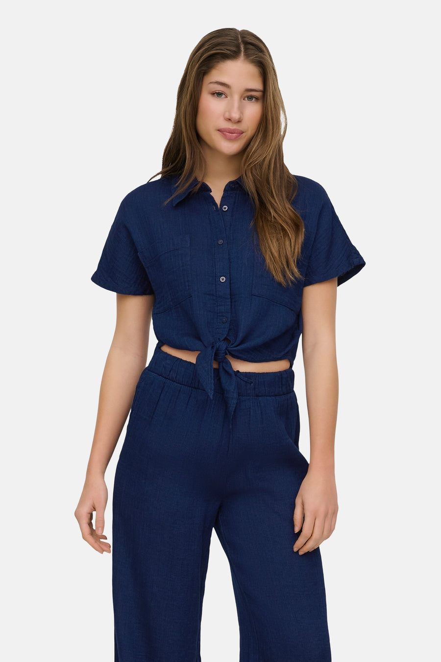 Chemisier (manches courtes) dark blue denim - ONLY®