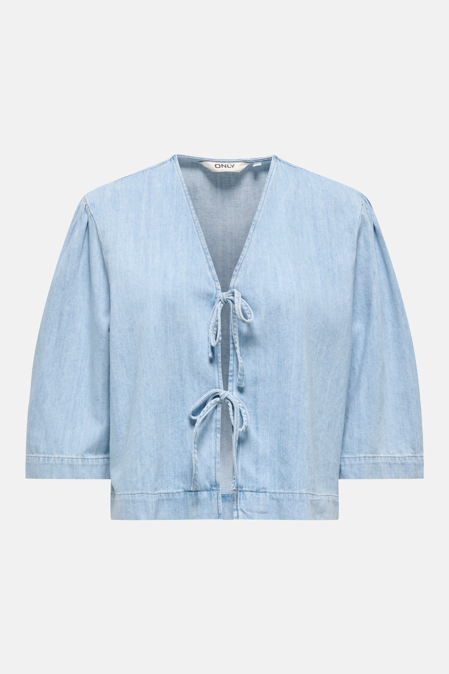 Blouse - light blue denim