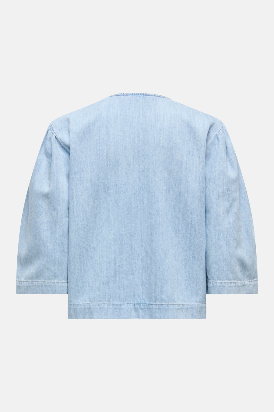 Blouse - light blue denim