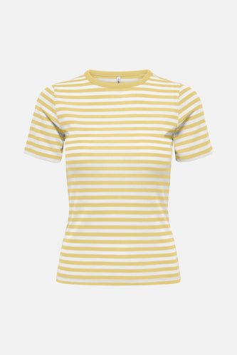 ONLELLI S/S RIB TOP CS JRS