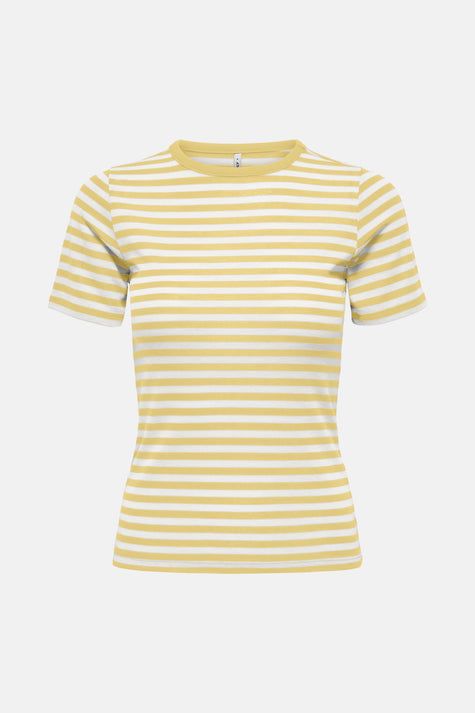 ONLELLI S/S RIB TOP CS JRS