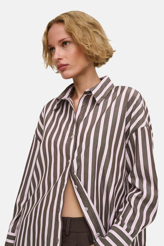 Chemise à manches longues - Coffee Bean