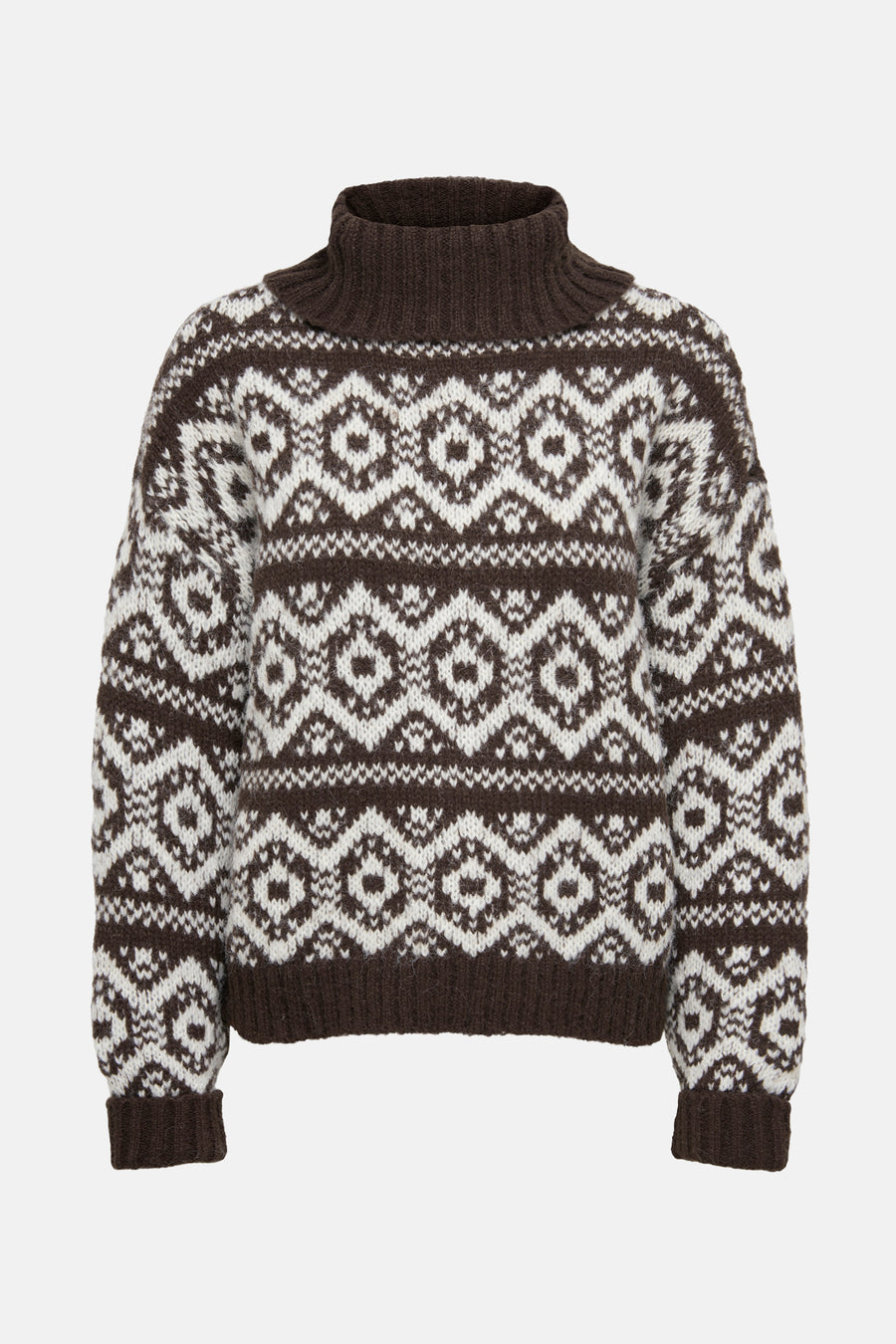 Pull col roulé multicolore - ONLY®