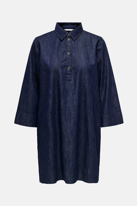 Robes manches longues Dark blue denim - ONLY®