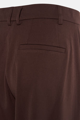 Pantalon brun de ONLY, avec des passants et une poche à pression.