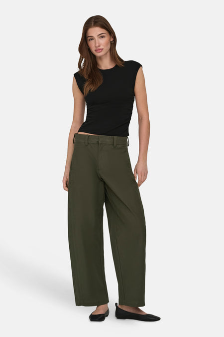 Top uni manche courte noir - ONLY®