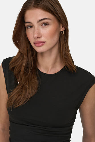 Top uni manche courte noir - ONLY®