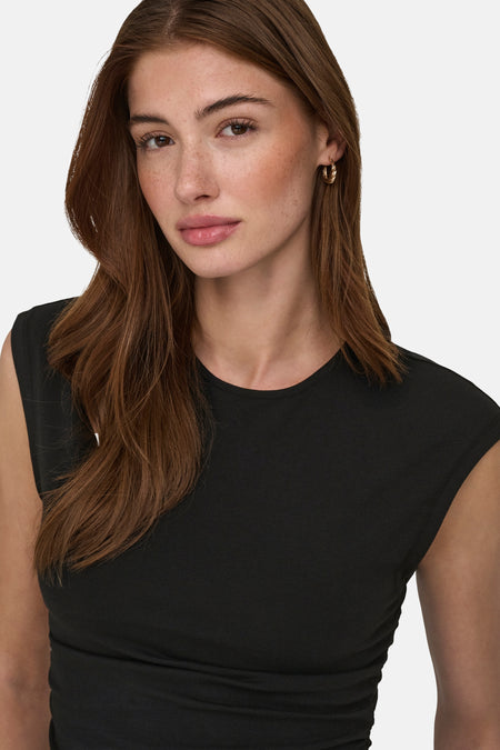 Top uni manche courte noir - ONLY®