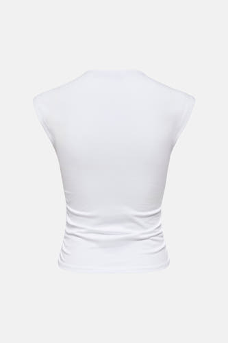 Top uni manche courte blanc - ONLY®