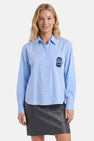 Chemise à manches longues - bleu