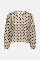 ONLFEDJA L/S V-NECK TOP WVN