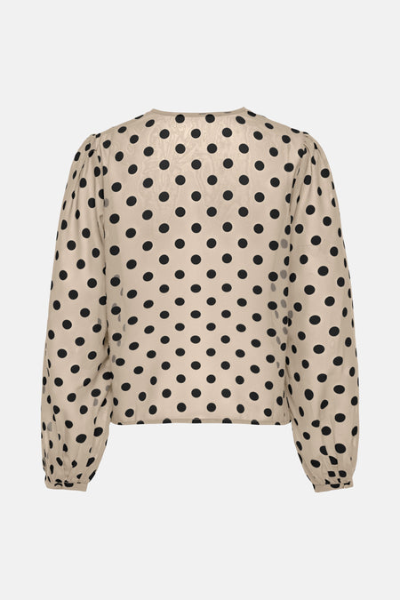 ONLFEDJA L/S V-NECK TOP WVN