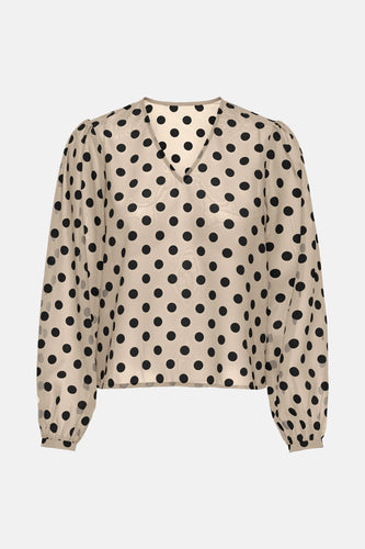 ONLFEDJA L/S V-NECK TOP WVN