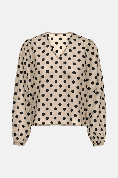 ONLFEDJA L/S V-NECK TOP WVN