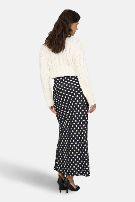 ONLLYDIA LONG SATIN SKIRT WVN