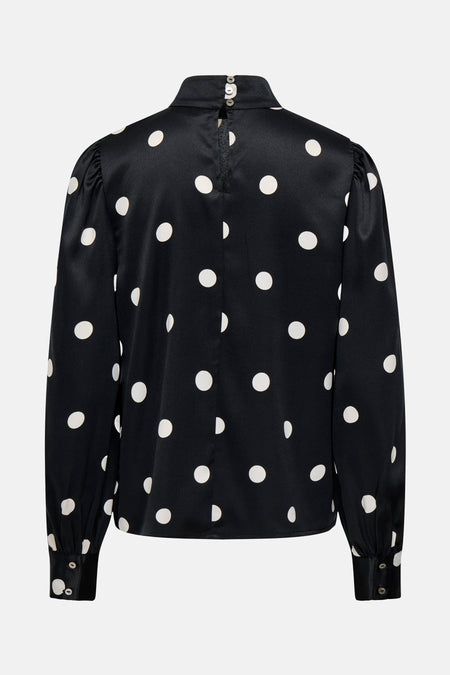 ONLLYDIA L/S SATIN BOW SHIRT WVN
