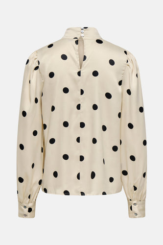 ONLLYDIA L/S SATIN BOW SHIRT WVN