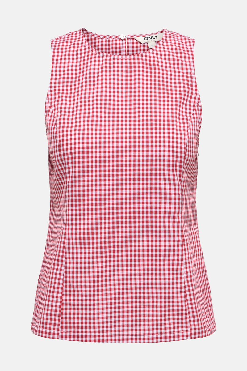 ONLMAYE SL CHECK TOP WVN EX
