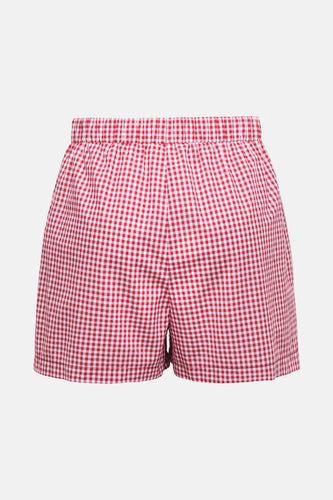 ONLMAYE CHECK SHORTS WVN EX